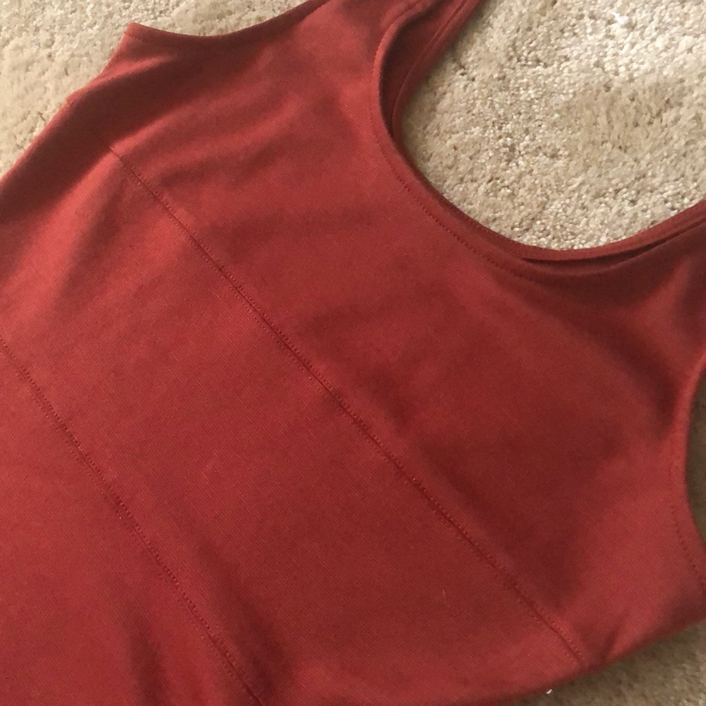 Forever 21 rust bodycon tank dress - Picture 9 of 11
